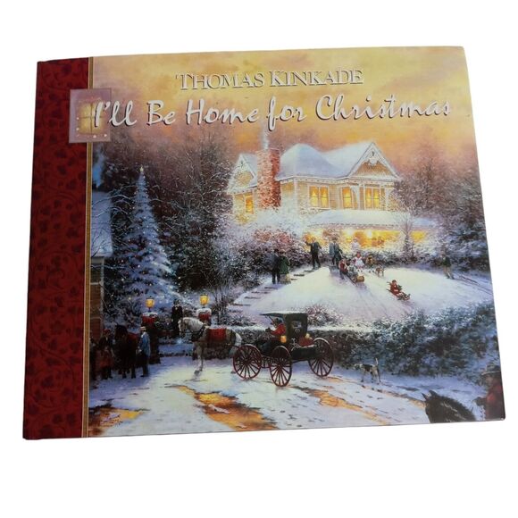 I'll Be Home for Christmas Painter of Lights Thomas Kinkade Lighted Path Book - Picture 15 of 15